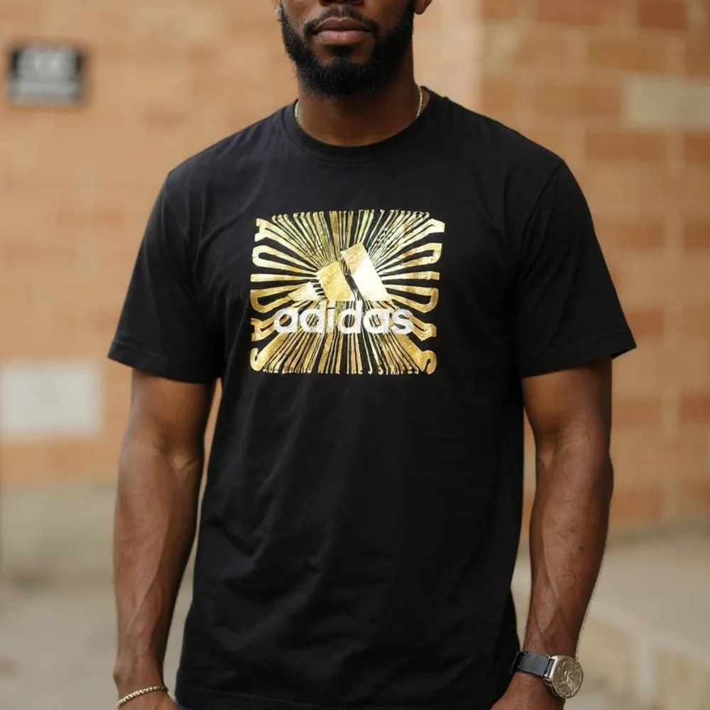Adidas Men's Black T-Shirt